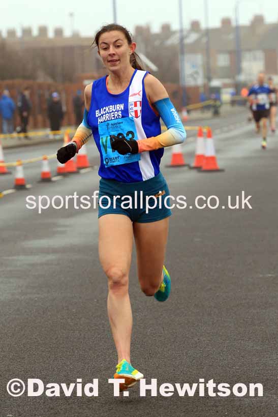 Senior womens 6 Stage 2023 Northern Mens 12 stage and Womens 6 Stage Relays and Young Athletes, Redcar. Photo: David T. Hewitson/Sports for All Pics
